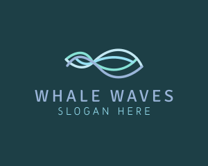 Infinity Loop Wave logo design