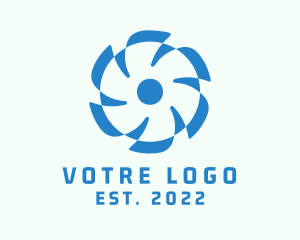 Fan - Cooling Ventilation Propeller logo design