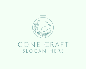 Nature Stitching Fabric logo design