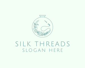 Nature Stitching Fabric logo design