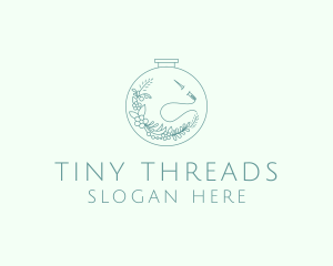 Nature Stitching Fabric logo design