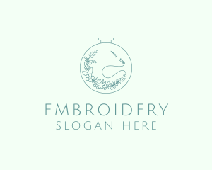 Nature Stitching Fabric logo design