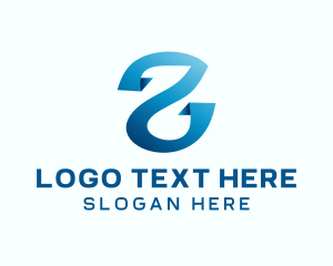 Letter S - Cyber Tech Software Programming logo design