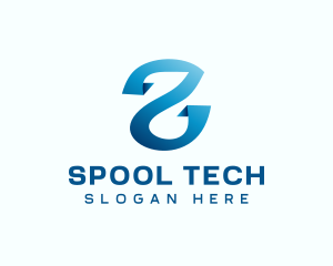 Tech Software Letter S logo design