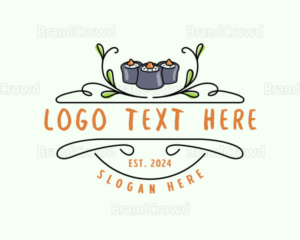 Sushi Kitchen Cuisine Logo