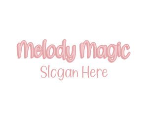 Cute Feminine Pastel Logo