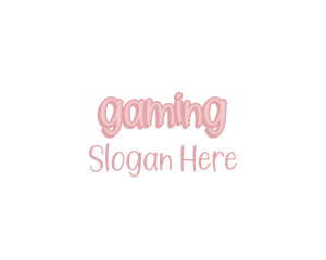 Cute Feminine Pastel Logo