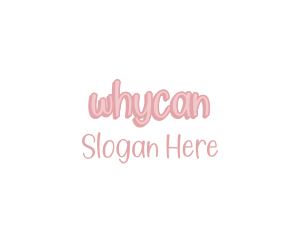 Cute Feminine Pastel Logo