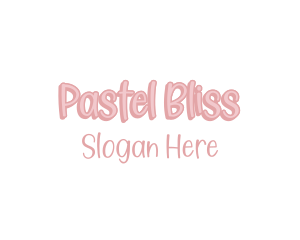 Pastel - Cute Feminine Pastel logo design