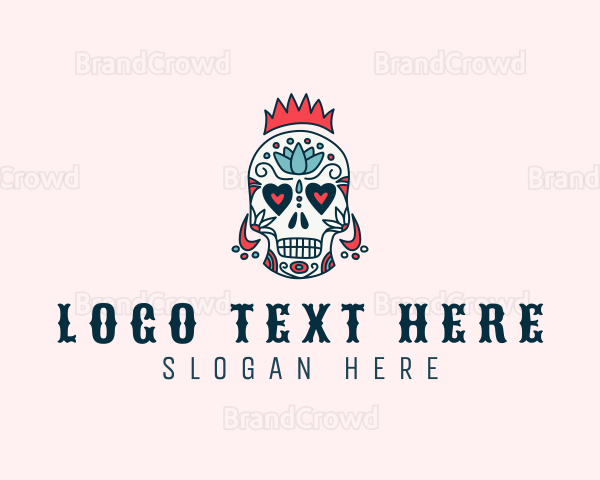 Festive Skull King Logo