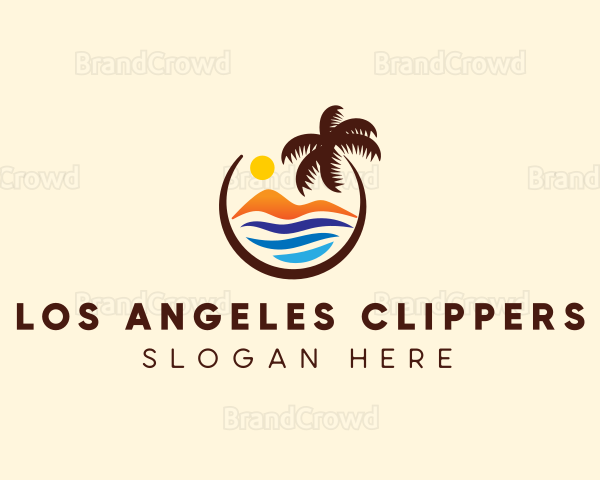 Beach Mountain Travel Logo