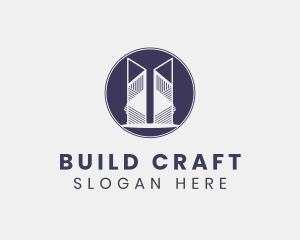 Urban Real Estate Building logo design