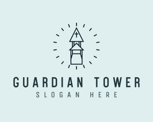 Holy Church Tower logo design