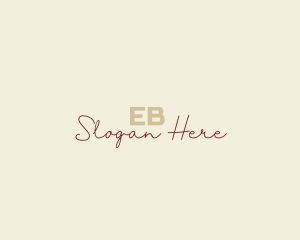 Etsy - Elegant Script Company logo design