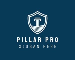 Shield Pillar Finance logo design