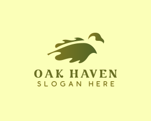 Natural Oak Duck logo design