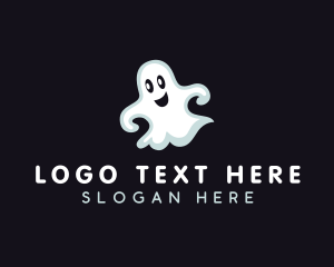 Costume Store - Halloween Ghost Costume logo design