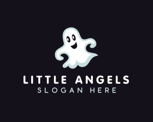 Halloween Ghost Costume Logo
