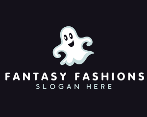Costume - Halloween Ghost Costume logo design