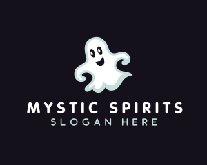 Halloween Ghost Costume logo design