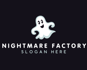 Halloween Ghost Costume logo design