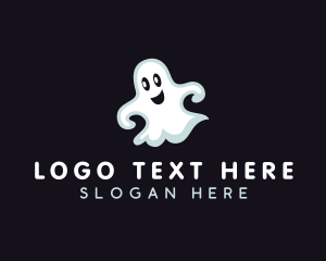 Halloween Ghost Costume Logo