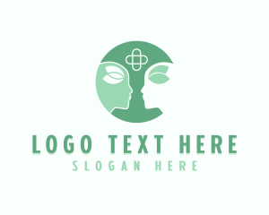 Leaf - Natural Mental Health Wellness logo design