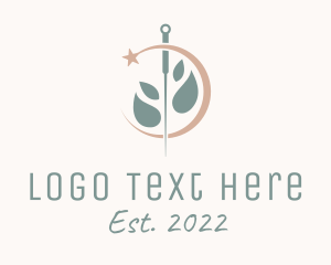 Needle - Star Traditional  Acupuncture logo design
