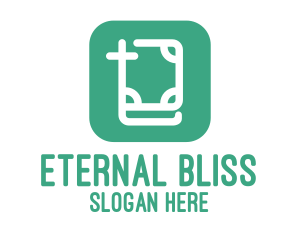Heaven - Christian Bible App logo design