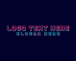 Light - Neon Tech Studio logo design