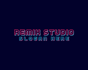 Neon Tech Studio logo design