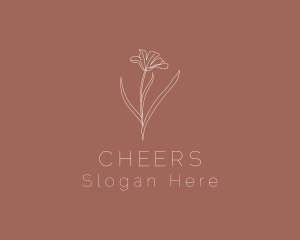 Minimalist Beauty Flower Logo