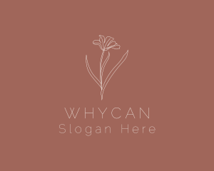 Stationery - Minimalist Beauty Flower logo design