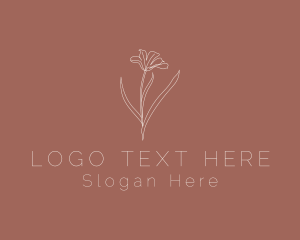 Minimalist - Minimalist Beauty Flower logo design