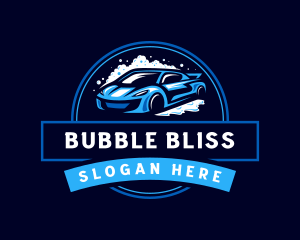 Bubble - Car Wash Bubble logo design