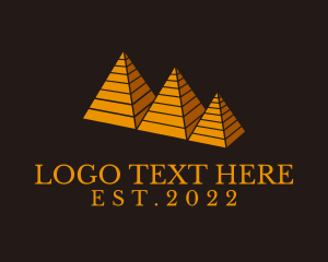 Egyptian - Egyptian Pyramid Banking logo design