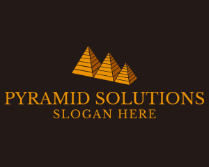 Pyramid - Egyptian Pyramid Banking logo design