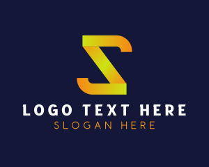 Programming - Tech App Letter S logo design