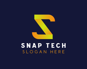 Tech App Letter S  logo design