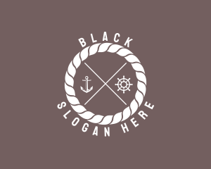 Aquatic - Marine Nautical Sailor logo design
