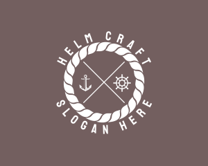Marine Nautical Sailor logo design