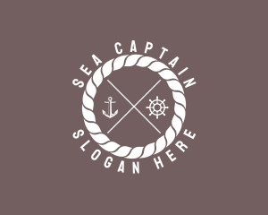 Marine Nautical Sailor logo design