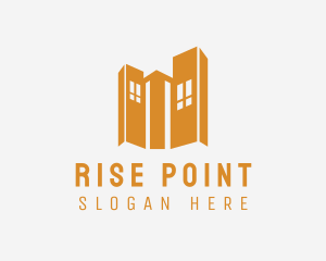 High Rise Apartment logo design