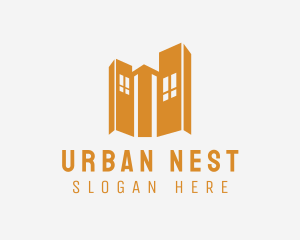 Apartment - High Rise Apartment logo design