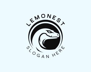 Lizard - Wildlife Komodo Dragon logo design