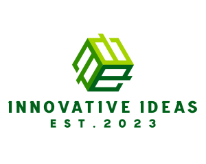 Innovative Firm Cube logo design