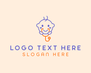 Baby Healthcare Clinic logo design