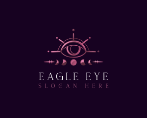 Spiritual Boho Eye logo design