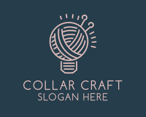 Crochet Needlecraft Thread  logo design