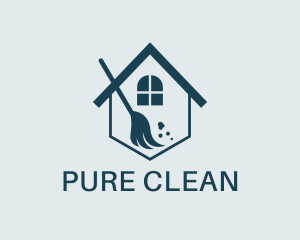 House Cleaning Service  logo design